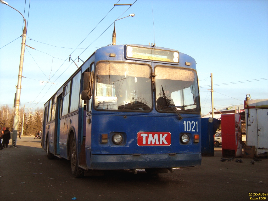 Казань, ЗиУ-682В-012 [В0А] № 1021