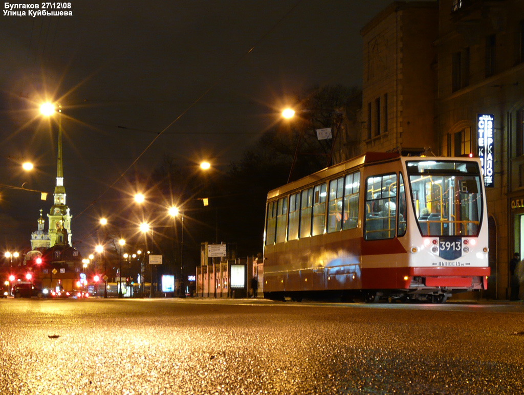 Санкт-Петербург, 71-134А (ЛМ-99АВН) № 3913 Санкт-Петербург, 71-134А (ЛМ-99АВН) № 3913