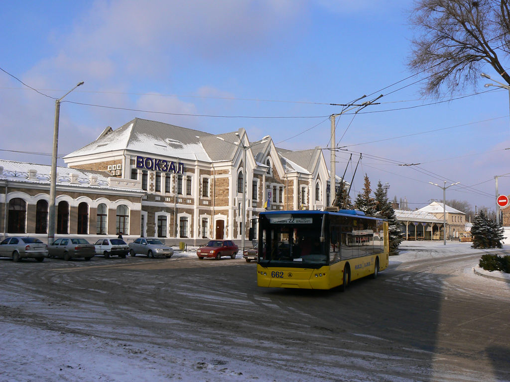 Кривой Рог, ЛАЗ E183D1 № 662
