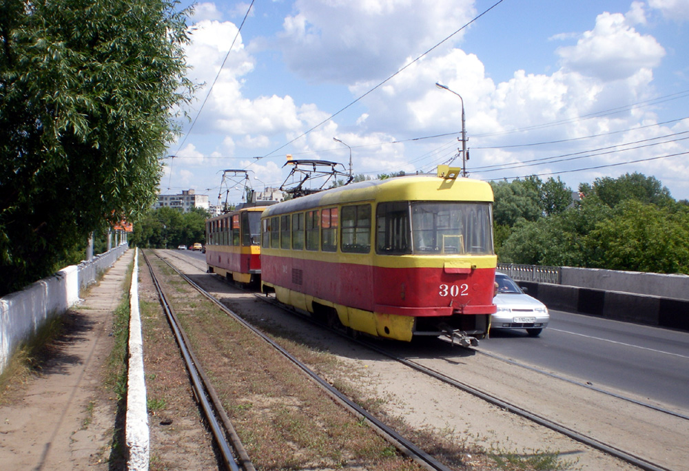 Курск, Tatra T3SU № 302