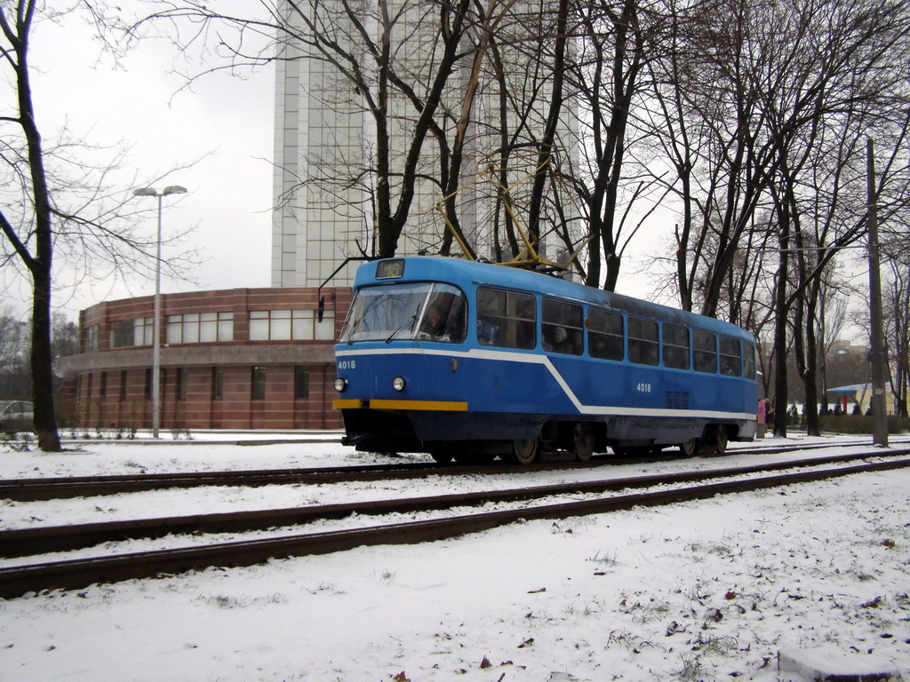 Одесса, Tatra T3R.P № 4018