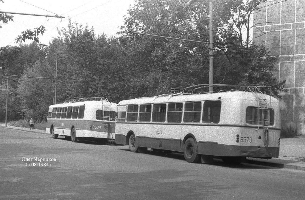 Москва, ЗиУ-5Д № 6534; Москва, ЗиУ-5Д № 6579; Москва — Исторические фотографии — Трамвай и Троллейбус (1946-1991) Москва, ЗиУ-5Д № 6534; Москва, ЗиУ-5Д № 6579; Москва — Исторические фотографии — Трамвай и Троллейбус (1946-1991)