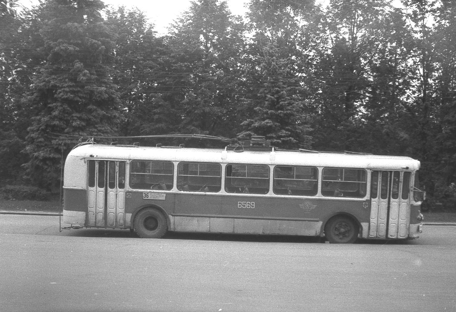 Москва, ЗиУ-5Д № 6569; Москва — Исторические фотографии — Трамвай и Троллейбус (1946-1991)