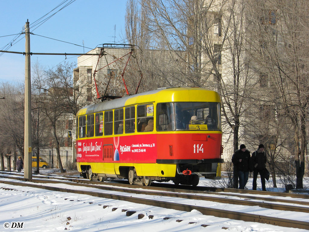 Волзький, Tatra T3SU № 114