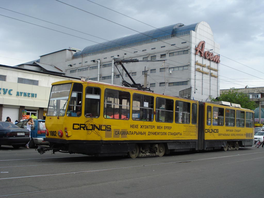 Almaty, Tatra KT4D # 1002