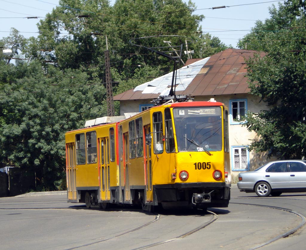Алматы, Tatra KT4D № 1005