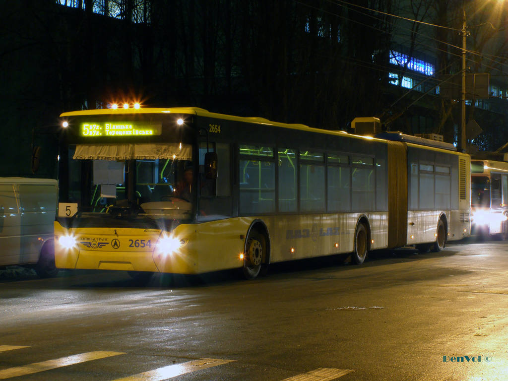 Киев, ЛАЗ E301D1 № 2654