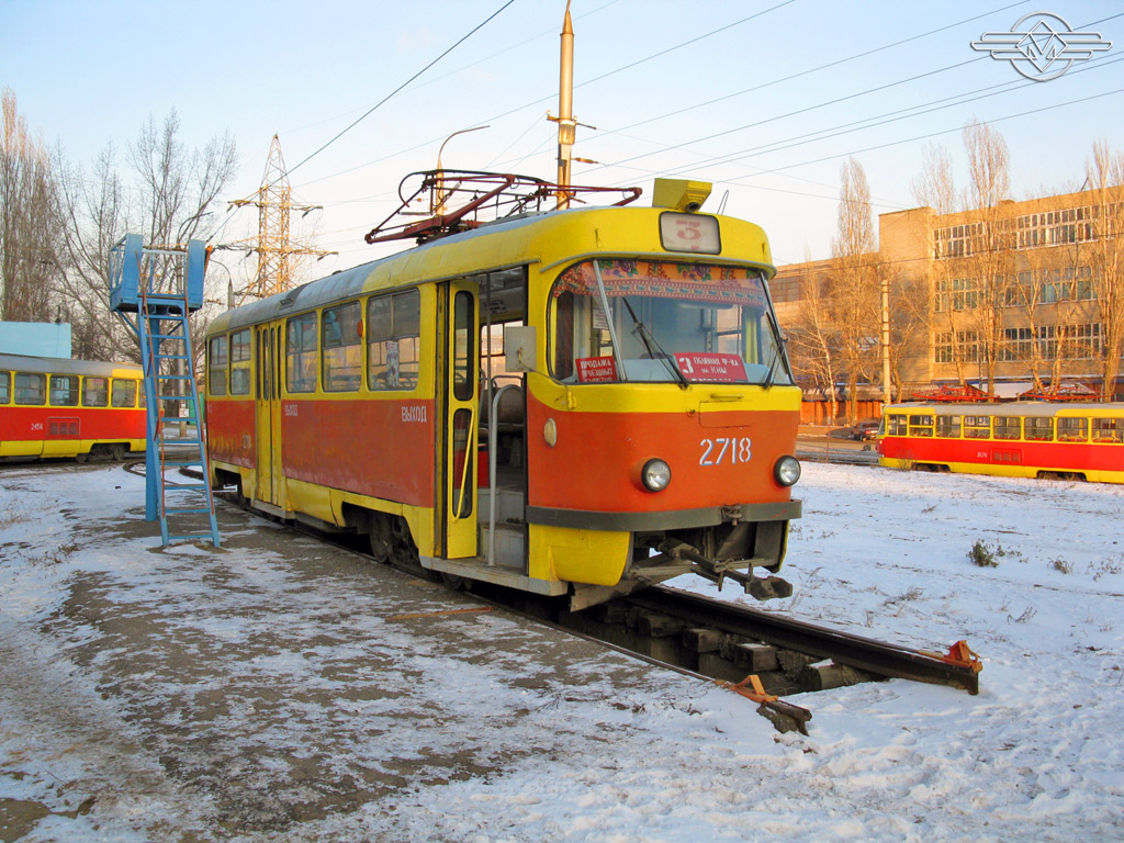 Volgograd, Tatra T3SU Nr. 2718
