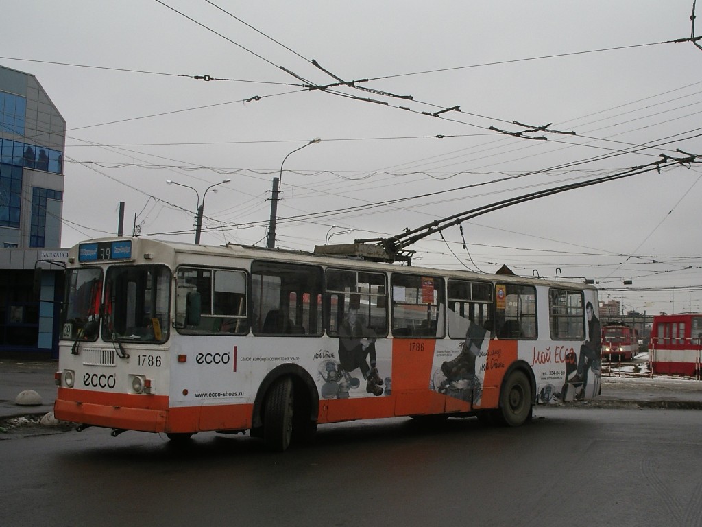 Санкт-Петербург, ЗиУ-682Г-018 [Г0Р] № 1786