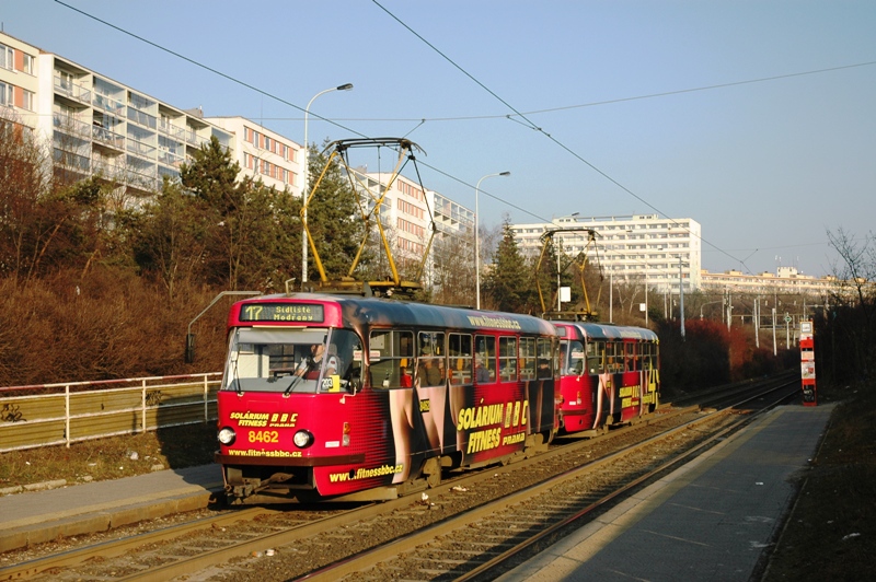 Прага, Tatra T3R.P № 8462