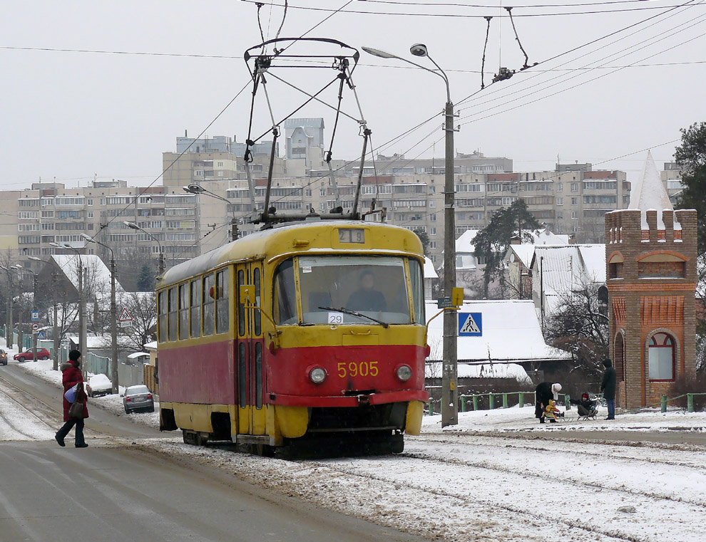 Kyjev, Tatra T3SU (2-door) č. 5905