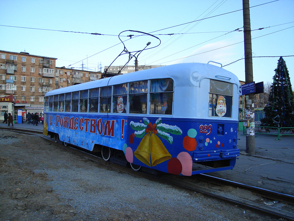 Владивосток, РВЗ-6М2 № 229; Владивосток — Тематические трамваи Владивосток, РВЗ-6М2 № 229; Владивосток — Тематические трамваи