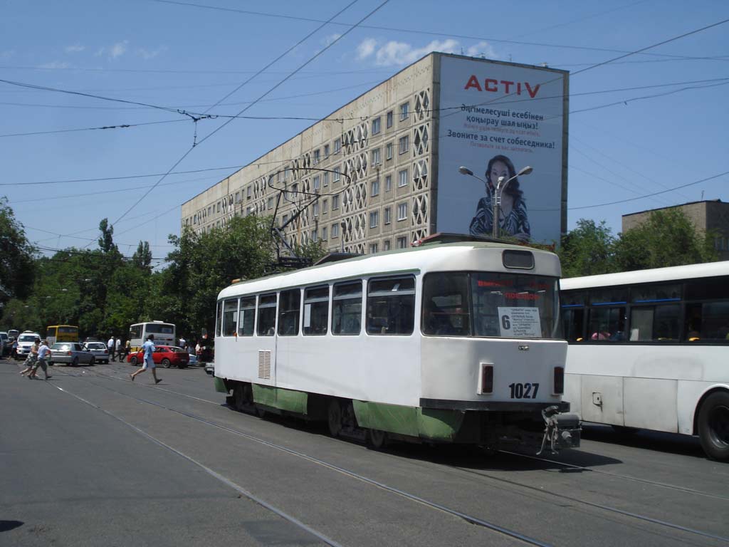 Алматы, Tatra T3DC1 № 1027