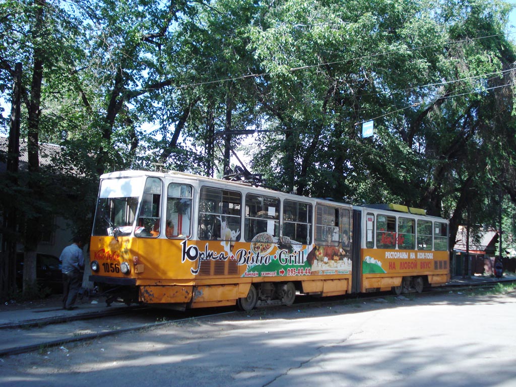 Алматы, Tatra KT4D № 1056