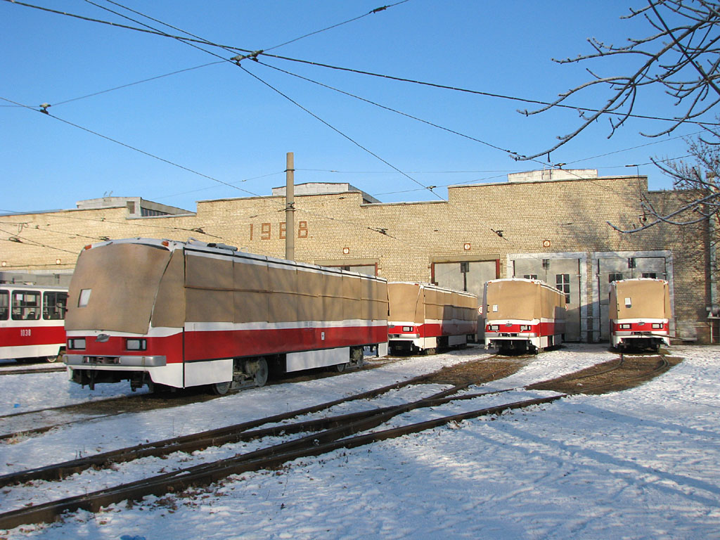 Самара, 71-405 № 1063; Самара — Презентация новых трамвайных вагонов 71-405 (23 декабря 2008 г.); Самара — Северное трамвайное депо Самара, 71-405 № 1063; Самара — Презентация новых трамвайных вагонов 71-405 (23 декабря 2008 г.); Самара — Северное трамвайное депо