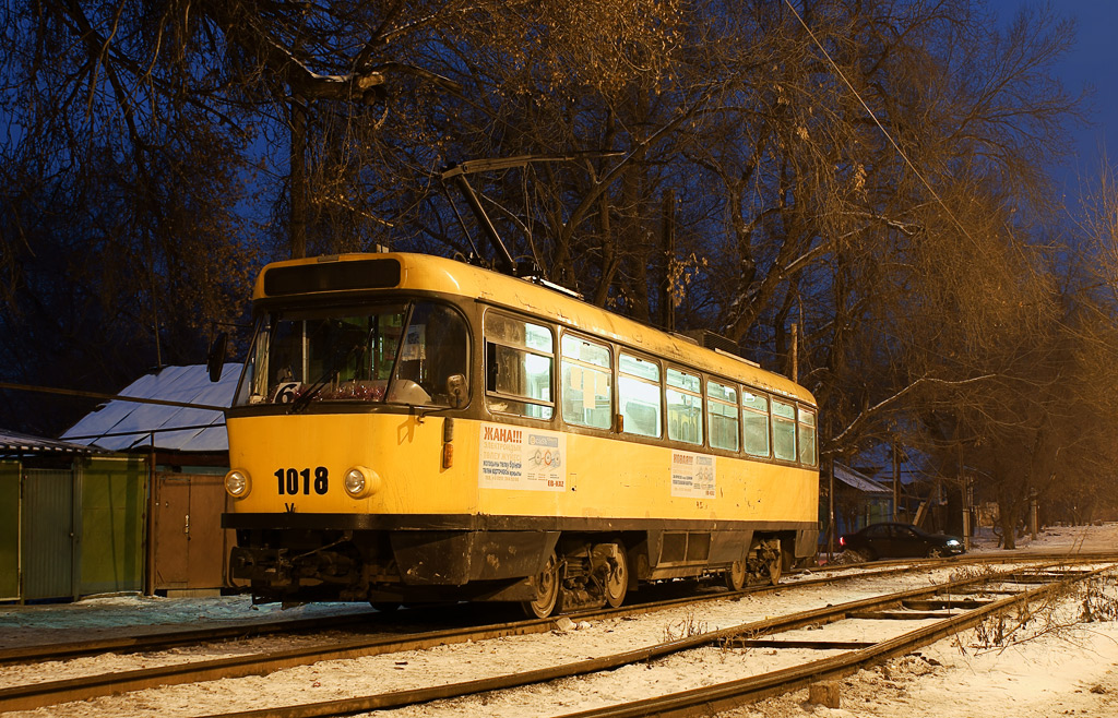 Алматы, Tatra T4D-MS № 1018