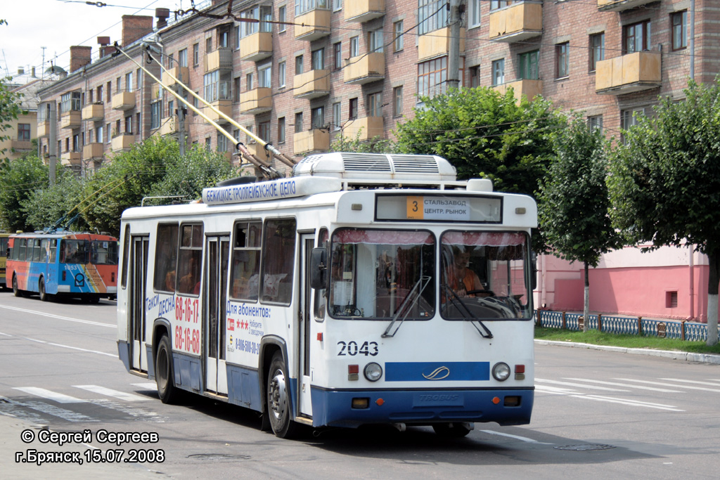 Брянск, БТЗ-5276-04 № 2043
