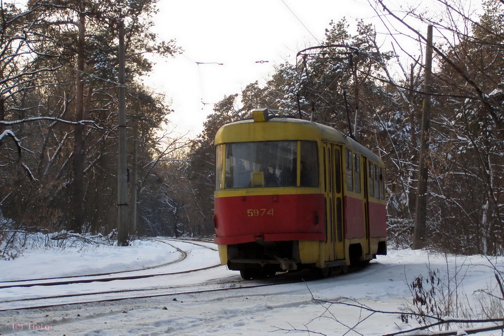 Киев, Tatra T3SU № 5974