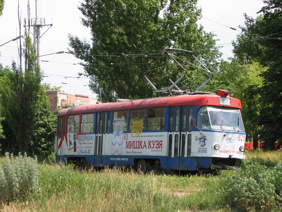 Харьков, Tatra T3SU № 621