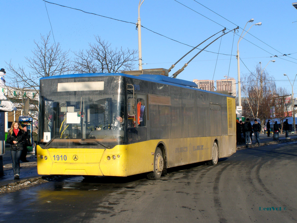Киев, ЛАЗ E183D1 № 1910