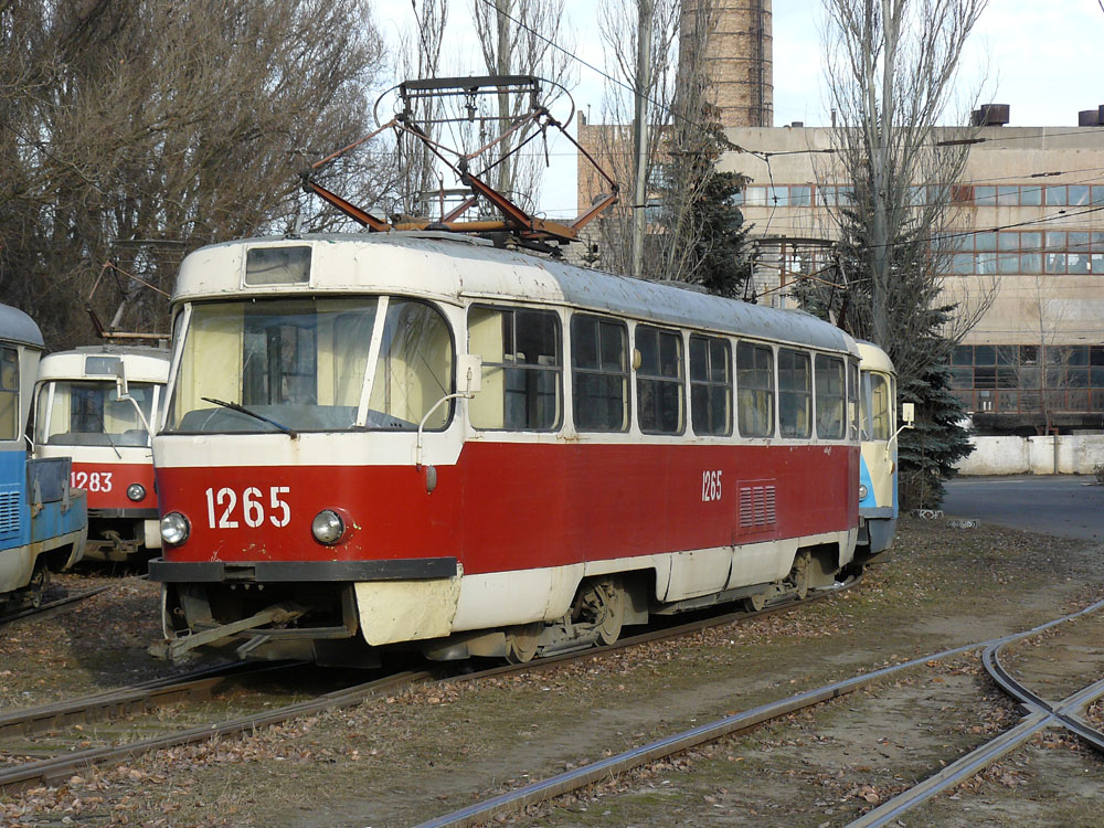 Днепр, Tatra T3SU (двухдверная) № 1265