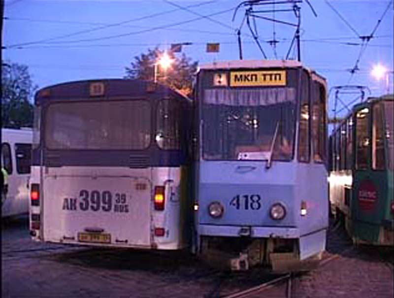 Калининград, Tatra KT4SU № 418