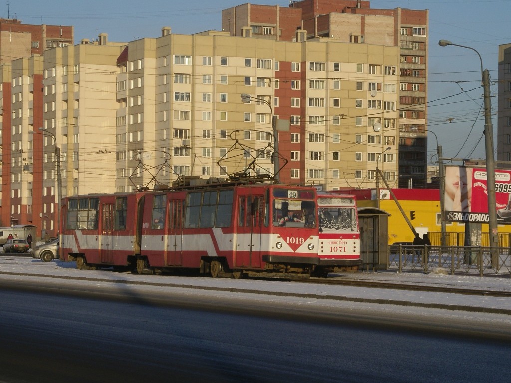 Санкт-Петербург, ЛВС-86К № 1019