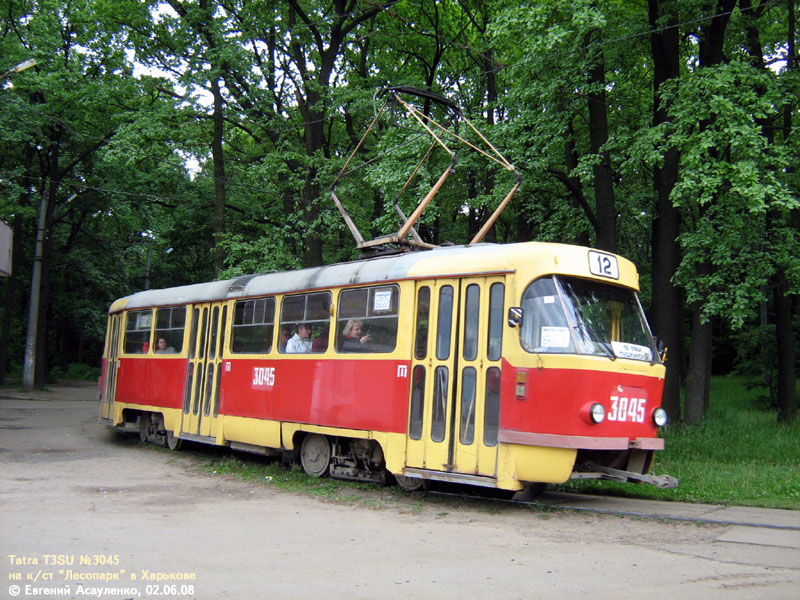 Харьков, Tatra T3SU № 3045
