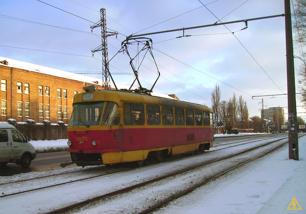 Киев, Tatra T3SU № 5805
