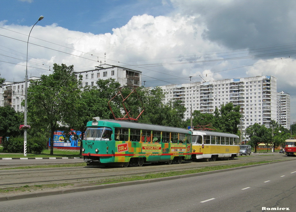 Москва, Tatra T3SU № 1710 Москва, Tatra T3SU № 1710