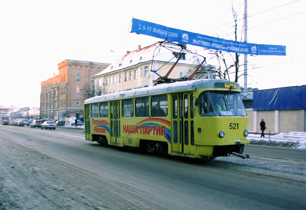 Калининград, Tatra T4D № 521