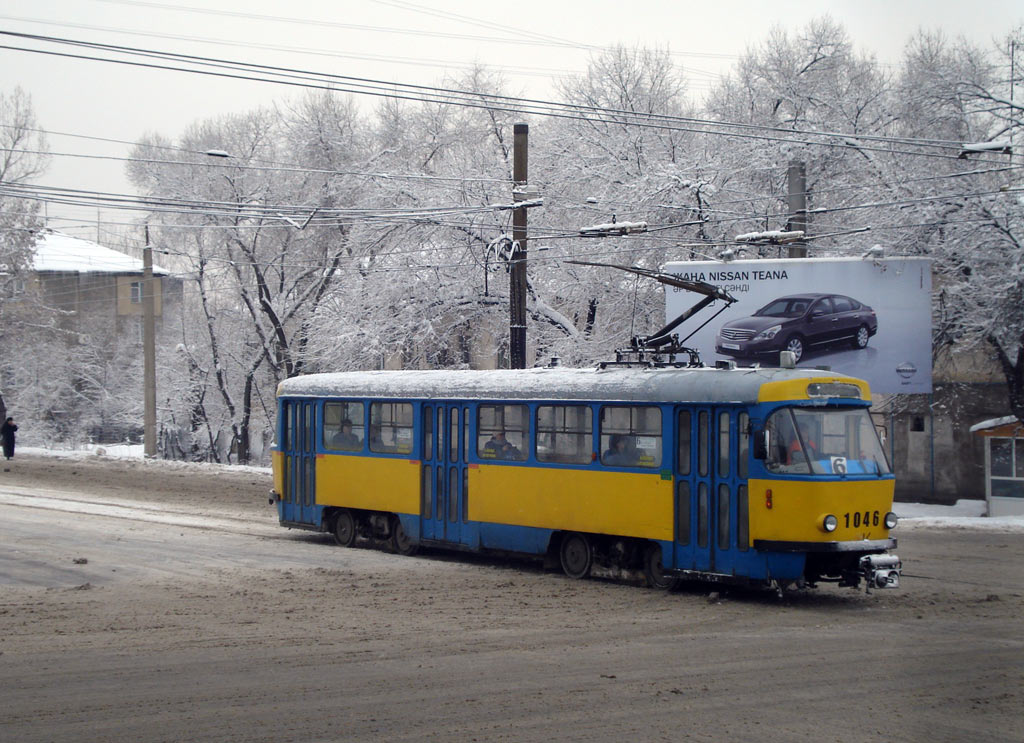 Алматы, Tatra T4D № 1046