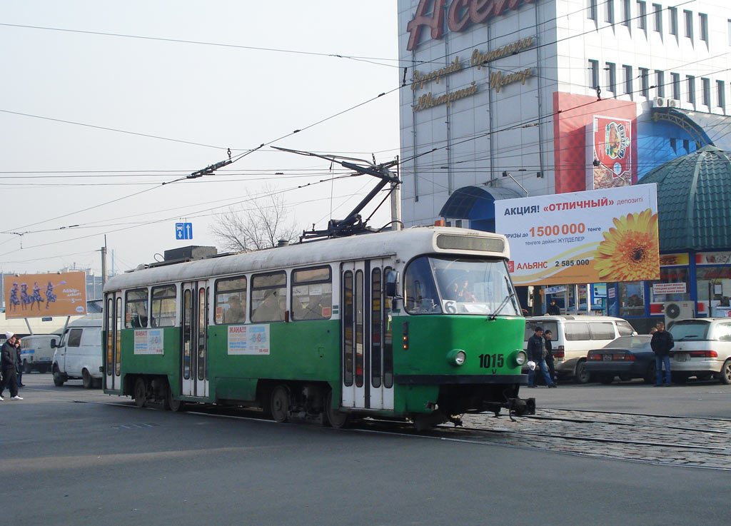 Алматы, Tatra T4D-MS № 1015 Алматы, Tatra T4D-MS № 1015