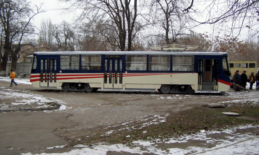 Одесса, К1 № 7011; Одесса — 03.01.2009 — Прибытие нового вагона № 7011