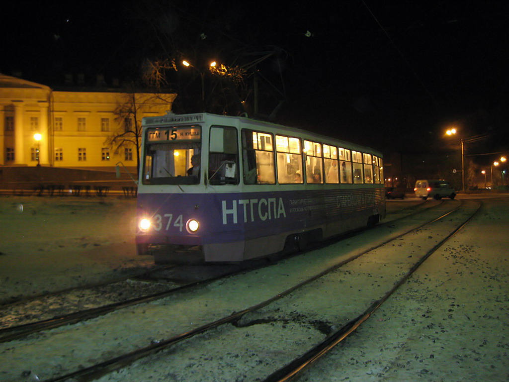 Нижний Тагил, 71-605 (КТМ-5М3) № 374