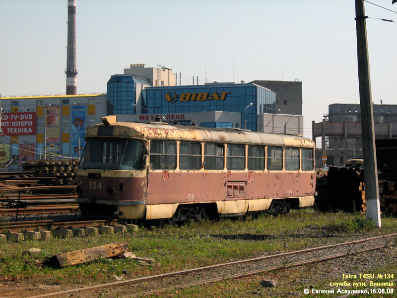 Vinnytsia, Tatra T4SU Nr. 134