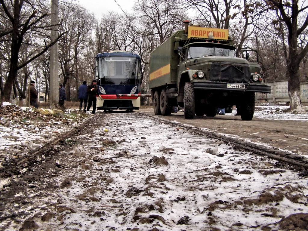 Одесса, К1 № 7011; Одесса — 03.01.2009 — Прибытие нового вагона № 7011