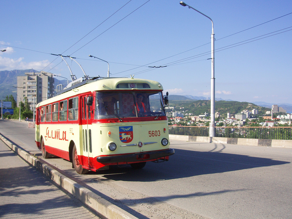 Крымский троллейбус, Škoda 9Tr24 № 5603; Крымский троллейбус — Покатушки 2006