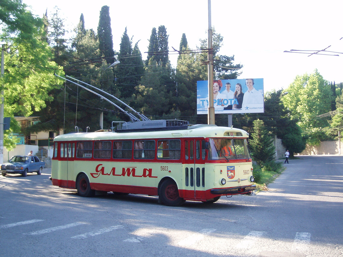 Krimski trolejbus, Škoda 9Tr24 Br. 5603; Krimski trolejbus — Fan ride 2006