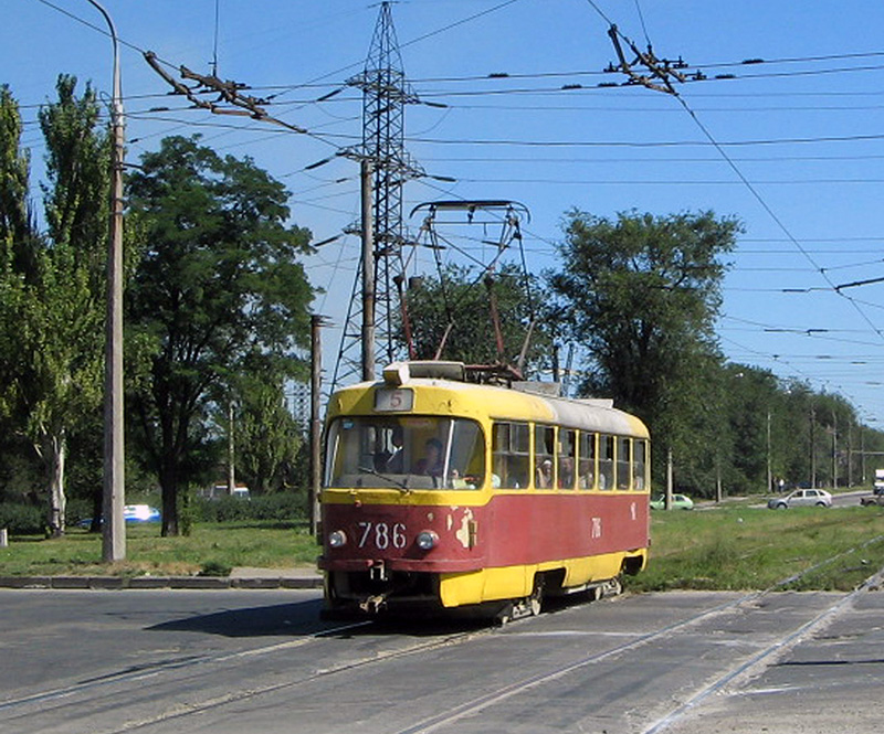 Запорожье, Tatra T3SU № 786