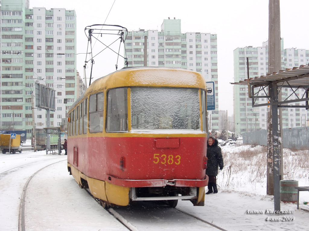 Киев, Tatra T3SU № 5383