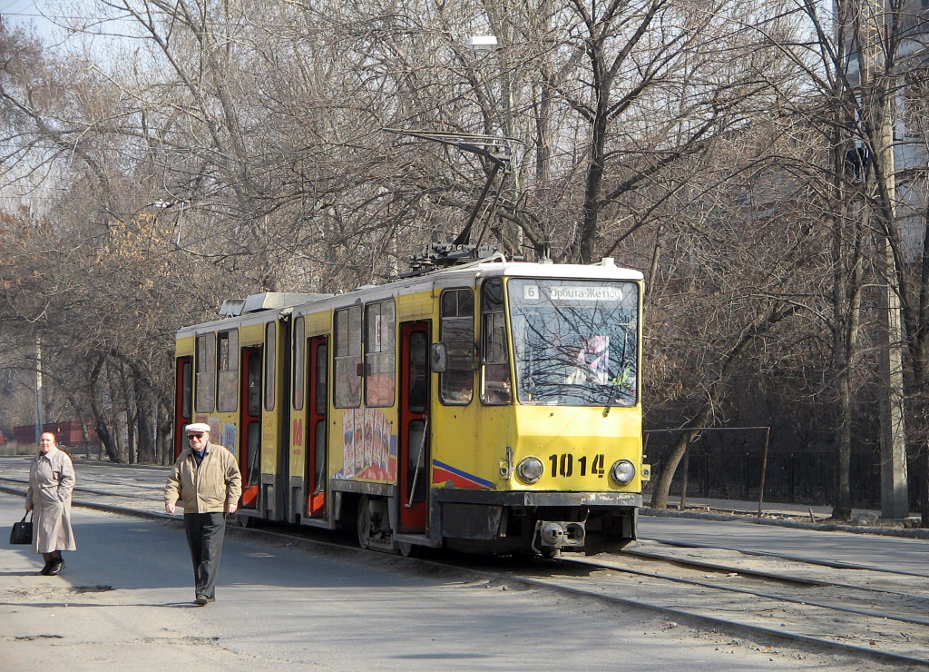 Алматы, Tatra KT4D № 1014