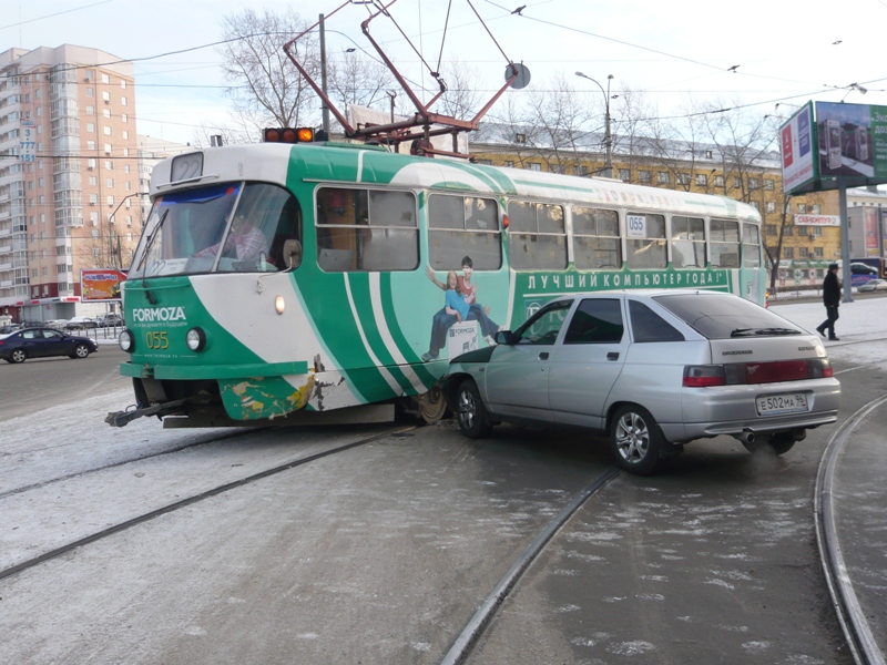 Екатеринбург, Tatra T3SU (двухдверная) № 055