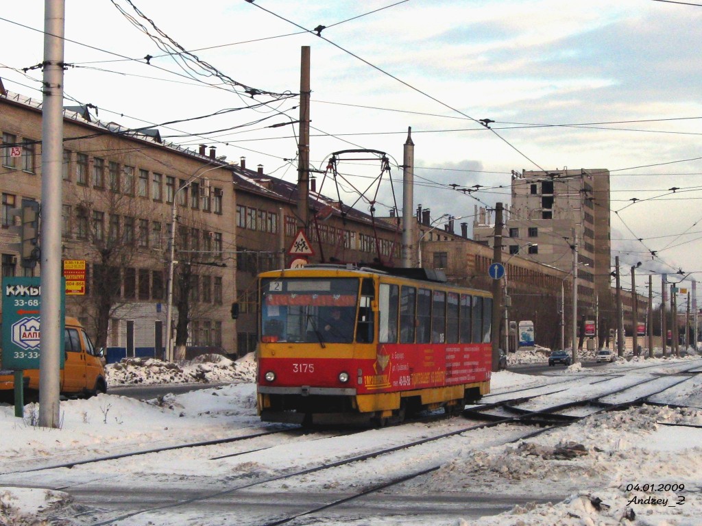 Барнаул, Tatra T6B5SU № 3175