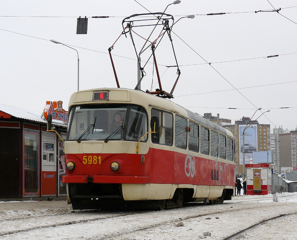 Киев, Tatra T3P № 5981