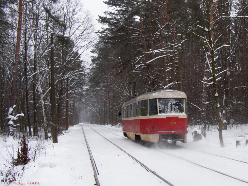 Киев, Tatra T3SU № 5991