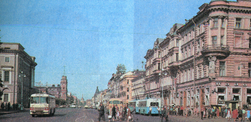 Санкт Петербург — Исторические фотографии троллейбусов