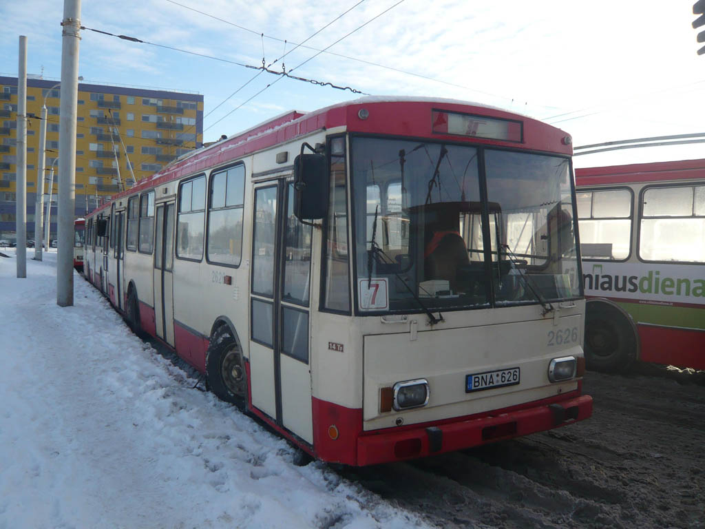 Вильнюс, Škoda 14Tr13/6 № 2626