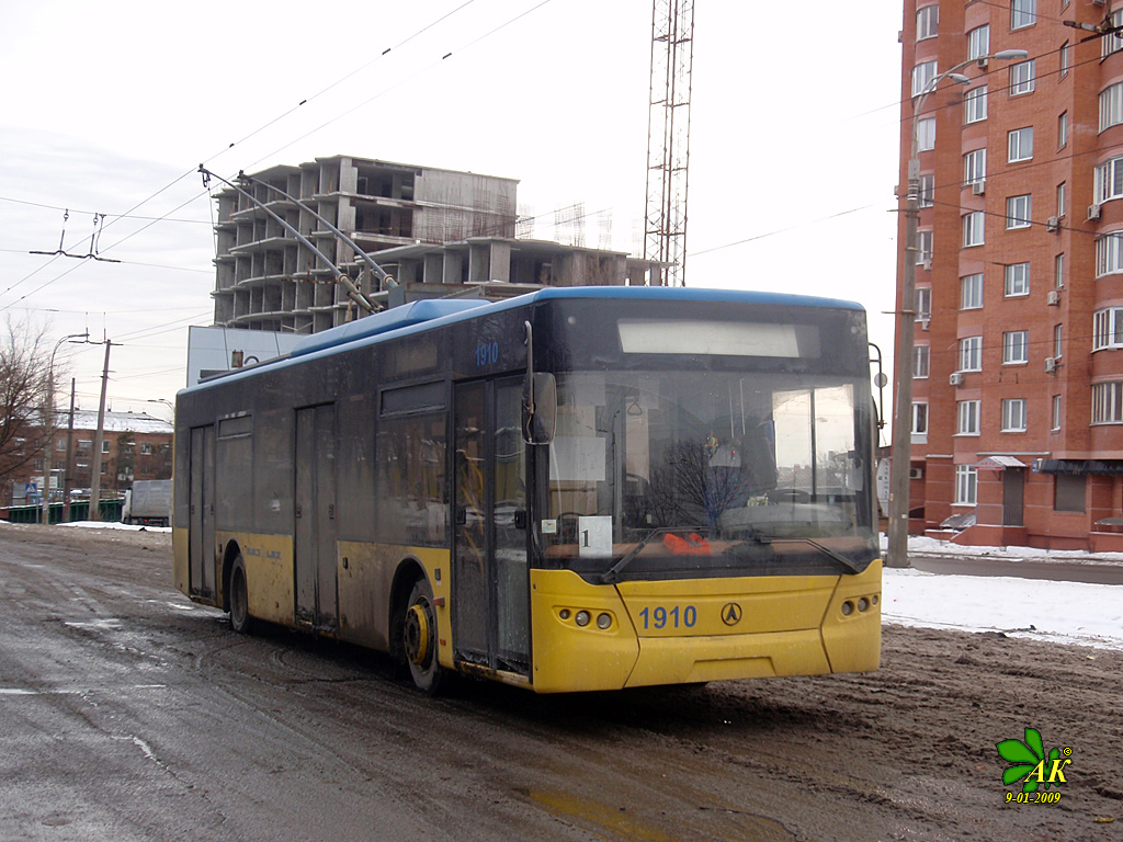 Киев, ЛАЗ E183D1 № 1910
