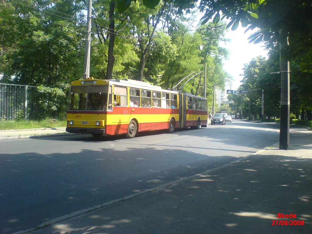 Киев, Škoda 15Tr03/6 № 486